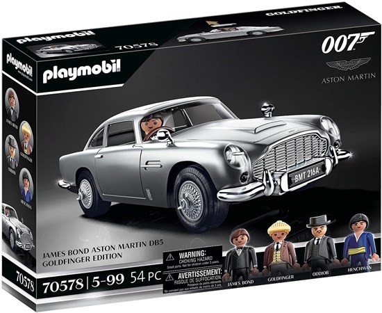 Playmobil James Bond Aston Martin DB5 Goldfinger Edition