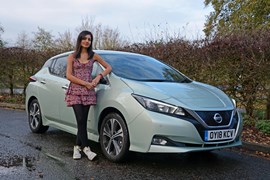 Nissan Leaf with Keith WR Jones