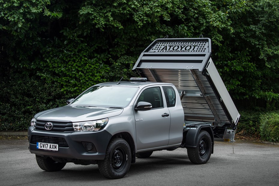 Toyota Hilux Tipper review on Parkers Vans and Pickups