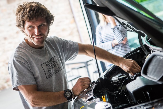 Ford Transit Guy Martin Edition review - the man himself