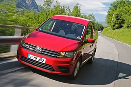 VW Caddy TGI review on Parkers Vans and Pickups