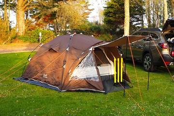 Slumit GOBI 3 tent pitched at a campsite