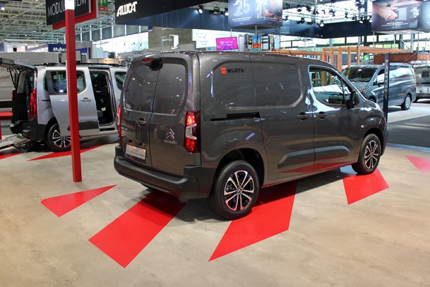 Citroen Berlingo van world debut at IAA Commercial Vehicles show - rear view
