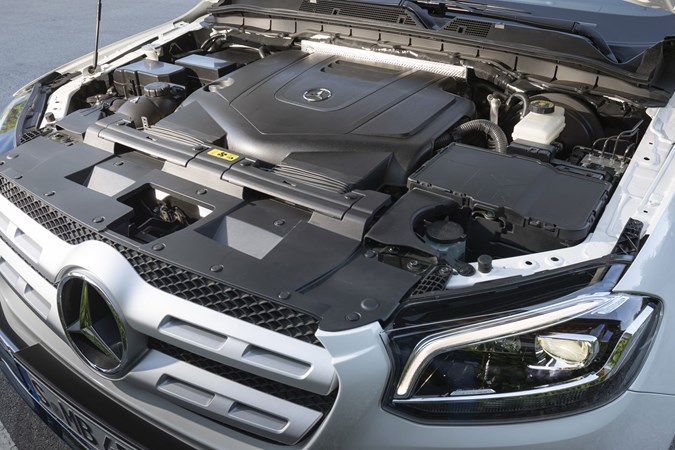 Mercedes X-Class X 350 d pickup review - V6 engine