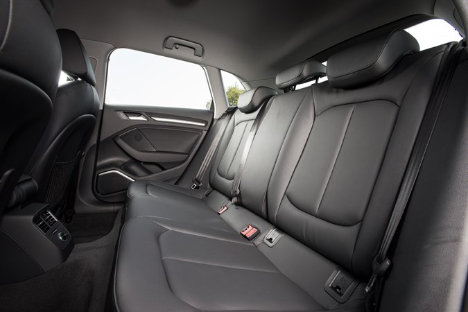 Audi A3 Sportback rear seat space