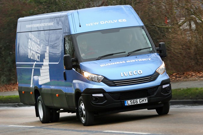 Iveco Daily - best large 3.5t vans for mpg