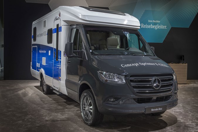 Mercedes Spritner F-Cell campervan