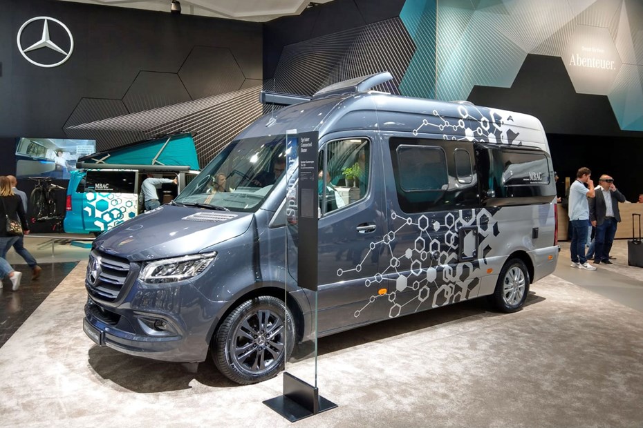 Mercedes Connected Home Sprinter campvan concept