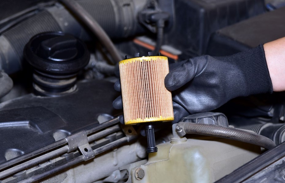 A car oil filter