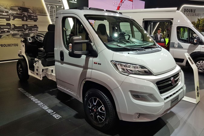 Fiat Ducato with two steering wheels at IAA 2018