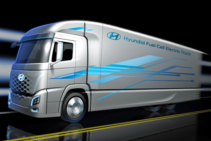 Hyundai FCEV Cargo Truck render
