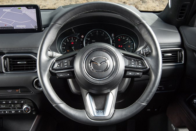 Mazda CX-5 interior narrow