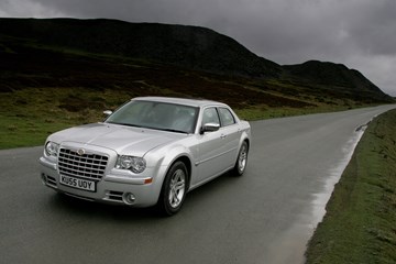 Chrysler 300C on the road