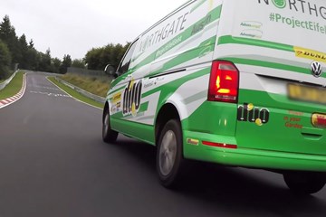 VW Transporter takes on the Nurburging