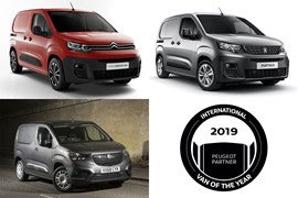 Citroen Berlingo, Peugeot Partner and Vauxhall Combo win 2019 IVOTY