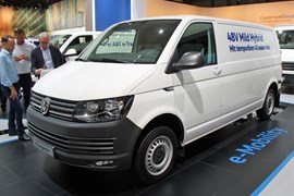 VW's hybrid Transporter revealed