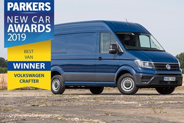 The Volkswagen Crafter, the Best Van in the Parkers 2019 awards