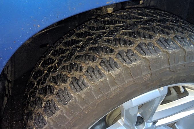 General Grabber tyres on the VW Amarok wearing 19-inch Canetra wheels
