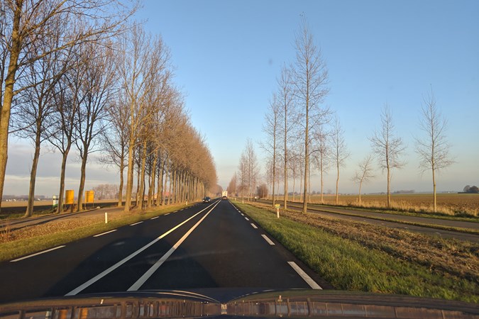 Our Volkswagen Amarok navigates the flatlands of reclaimed Holland