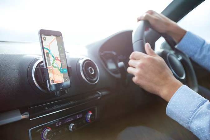TomTom Go Mobile in use