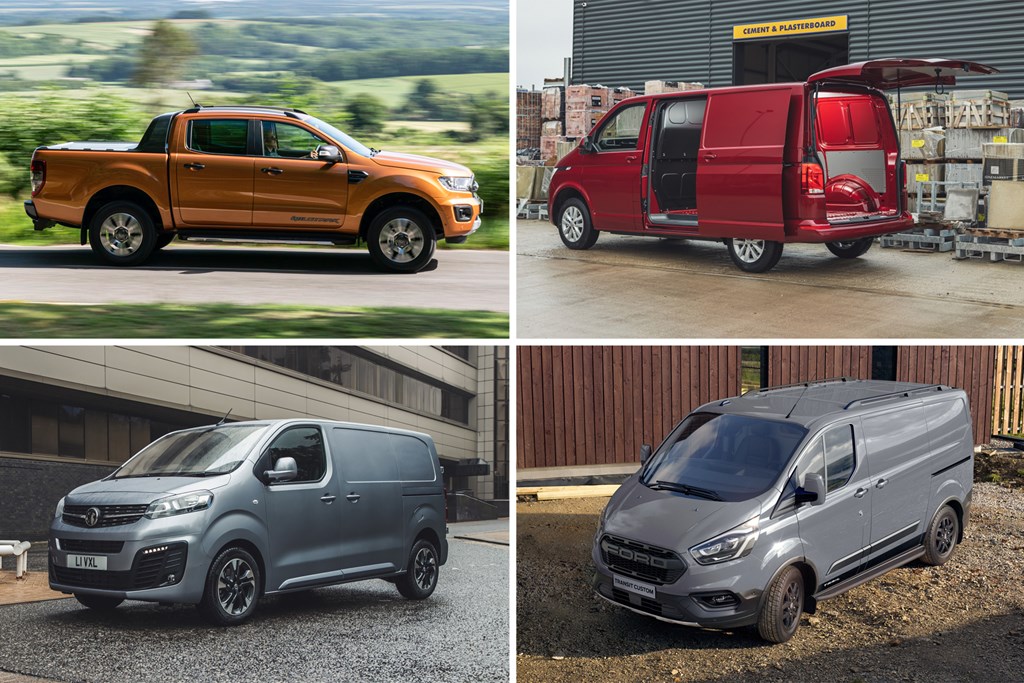 Most popular vans and pickups - the UK's bestselling vans in 2024