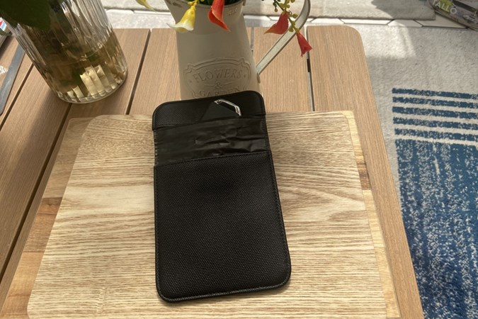AA RFID Pouch Open