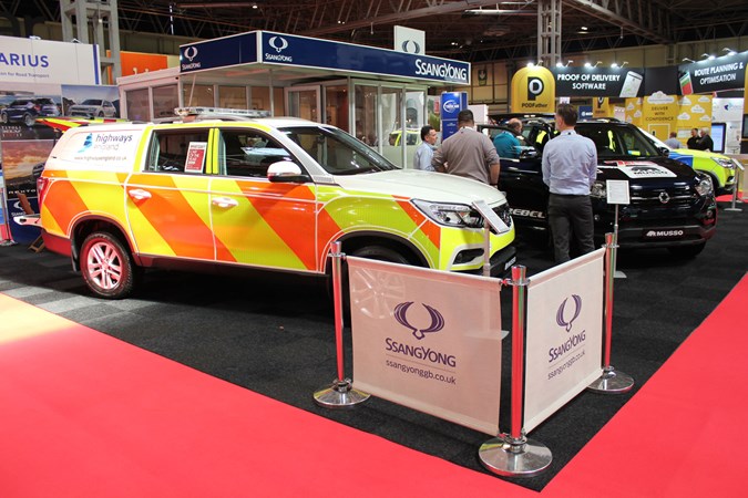 SsangYong Musso at the CV Show 2019