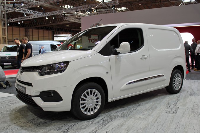 Toyota Proace City at the CV Show 2019
