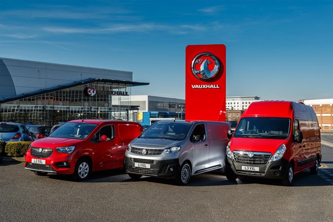 Vauxhall launches Van Business Centres - Combo Cargo, Vivaro and Movano pictures outside