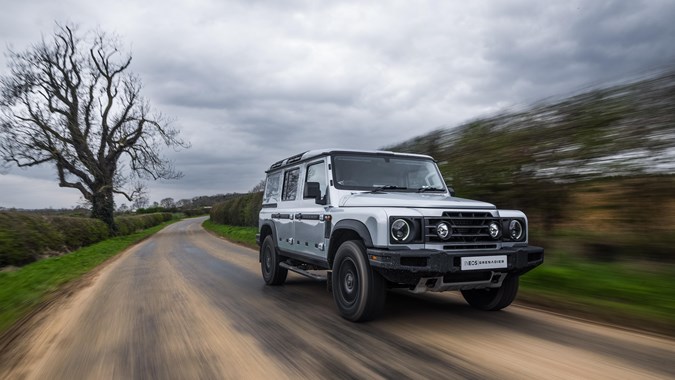 The Ineos Grenadier Commercial is designed to be driven off road, not on.