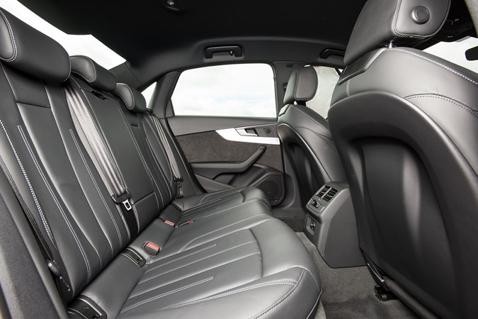 Audi A4 rear seats - the best saloon cars