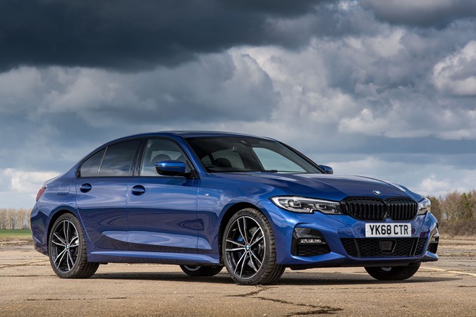 BMW 3 Series M Sport front - the best saloon cars