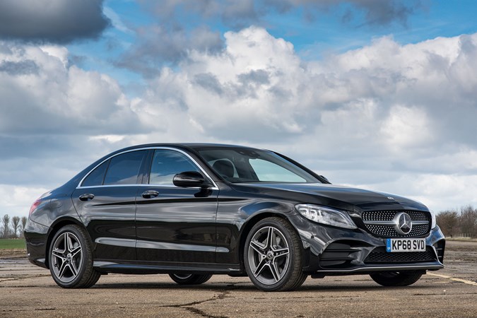 Mercedes C-Class AMG Line front - the best saloon cars
