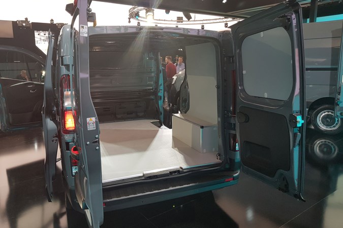2019 Renault Trafic - at launch event in France, load area