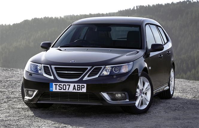 Saab 9-3 Sportwagon Turbo X - fast estate cars