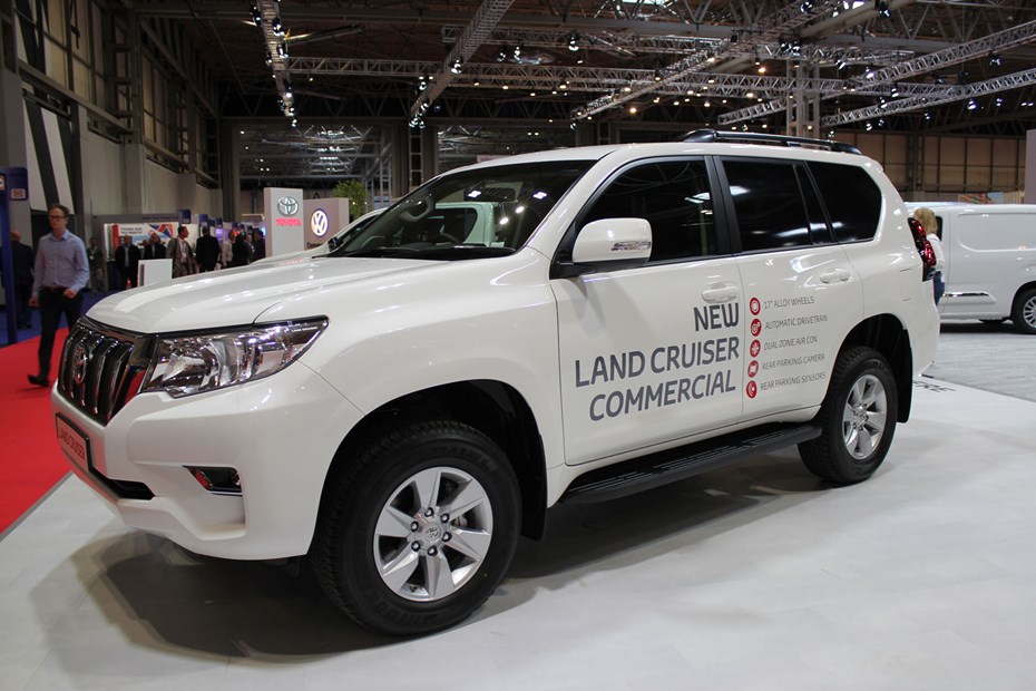 Toyota Land Cruiser Active Commercial at the CV Show 2019