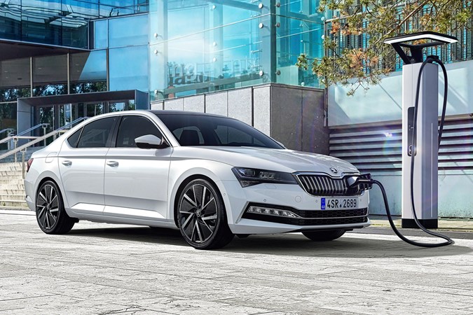 2020 Skoda Superb iV PHEV with 34-mile range from 13kWh battery, charging
