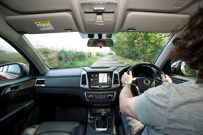 Driving SsangYong Musso Saracen