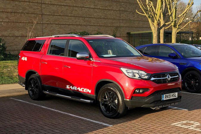 2019 SsangYong Musso Saracen with Luxury Hardtop, 2.2 automatic, Indian Red