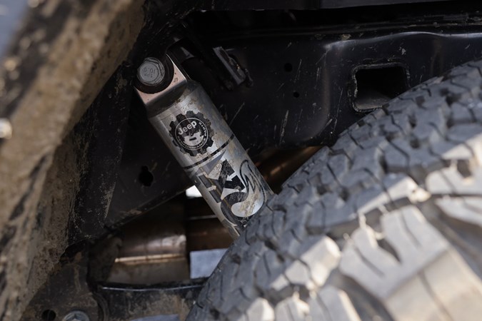 2019 Jeep Gladiator review - Fox Racing suspension, part of official Mopar lift kit