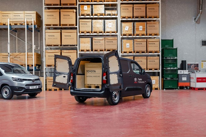 Toyota Proace City loading bay payload