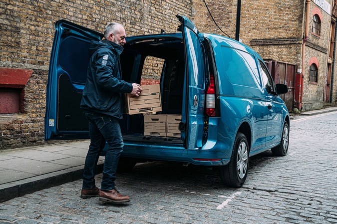 Volkswagen Caddy payload loading bay