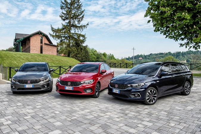 2019 Fiat Tipo Hatchback, Saloon and Station Wagon in a group