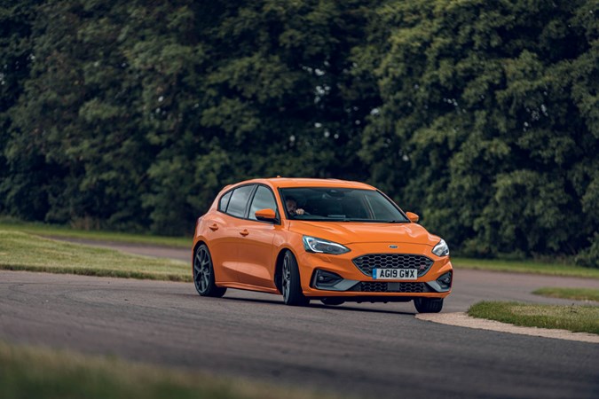 2019 Ford Focus ST driving