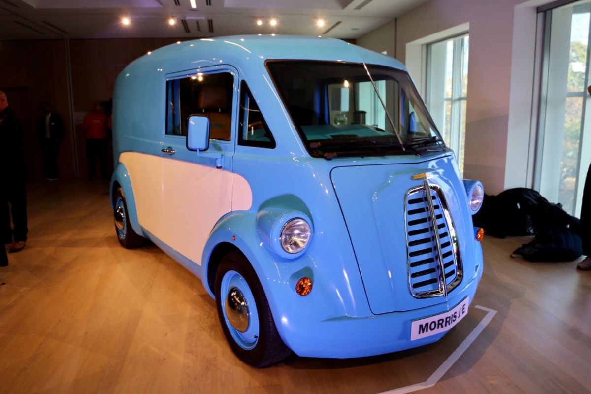 The Morris JE electric van production set for 2024