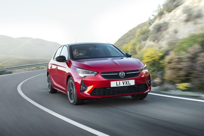 2020 Vauxhall Corsa front cornering