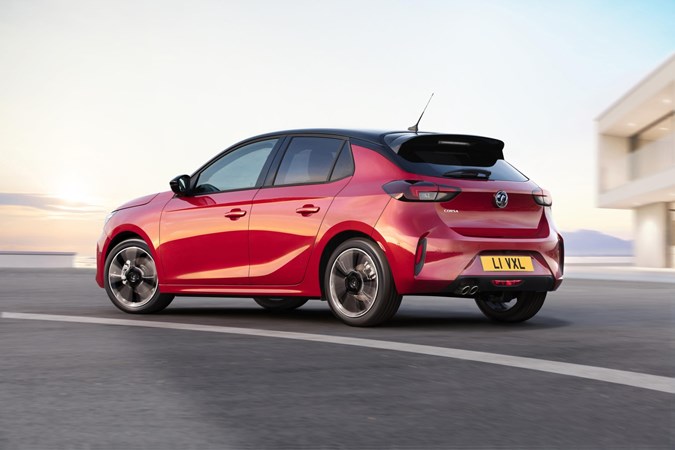 2020 Vauxhall Corsa rear cornering