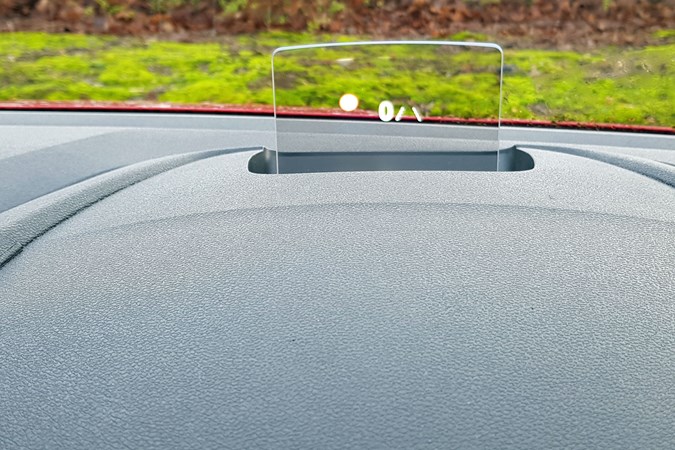 Vauxhall Combo long-term test review - head-up display, 2020