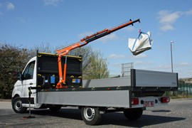 VW Crafter crane conversion