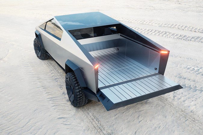 Tesla Cybertruck promises a huge payload potential.